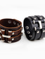 cheap Men&#039;s Trendy Jewelry-Men&#039;s Bracelet Thick Chain Lucky Fashion Vintage Holiday Punk Casual / Sporty Leather Bracelet Jewelry Black / Brown For Sport Holiday Prom Birthday Festival