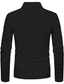 abordables Polo Zip-Homme POLO T Shirt golf Géométrie Col rabattu Jaune 3D effet Extérieur Plein Air Manches Longues Zippé Imprimer Vêtement Tenue Mode Design Casual Respirable