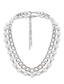levne Men&#039;s Trendy Jewelry-2ks Řetízky For Pánské ulice Dar Denní Nerez Stohovatelné Šťastný