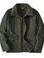 Χαμηλού Κόστους Ανδρικά Μπουφάν &amp; Παλτό-Ανδρικά Παλτό Casual Jacket Μπουφάν Sherpa Παλτό Πράσινο του τριφυλλιού Μαύρο Ανοικτό Καφέ Καθημερινό ΕΞΩΤΕΡΙΚΟΥ ΧΩΡΟΥ Χειμώνας Τ M L XL XXL