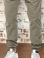 cheap Sweatpants-Men&#039;s Basic Essential Casual Jogger woven Elastic Drawstring Design Full Length Pants Solid Color Mid Waist ArmyGreen khaki M L XL 2XL 3XL