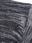 baratos suéter pulôver masculino-Homens Suéter Pulôver suéter Estriado Tricotar Tricotado Cores Gradiente Gola Redonda Básico à moda Diário Feriado Roupa Inverno Outono Azul Vermelho M L XL