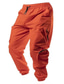preiswerte Cargohosen-Herren Cargohose Jogger Multi-Pockets Reißverschlusstasche Hose Sport und Freizeit Arbeitshose Streetwear Mode Jogginghose Baumwollhose Schwarz Orange