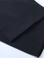 abordables Chino-Homme pantalon de costume Pantalon Chino Taille elastique Couleur unie Confort Respirable Entreprise Casual du quotidien Mode Grande occasion Noir + Gris Noir Elastique