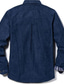 billige Fritidsskjorter-Herre Flanell skjorte Grafisk Aftæpning Mørkegrønn Marineblå Trykt mønster Gate Daglig Langermet Knapp ned Klær Mote Fritid Bekvem
