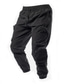 preiswerte Cargohosen-Herren Cargohose Jogger Multi-Pockets Reißverschlusstasche Hose Sport und Freizeit Arbeitshose Streetwear Mode Jogginghose Baumwollhose Schwarz Orange