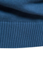 abordables suéter de los hombres-Hombre Pulóveres Tejer Cuello Barco Otoño invierno Color chocolate Estrella azul S M L / Manga Larga