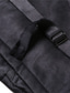 ieftine Gilete-Bărbați Γιλέκο Gilet Cald Stradă Concediu Ieșire Cu Un Nasture În V Stil Vintage Casual Sacou Îmbrăcăminte exterioară Culoare pură Buzunar Negru Maro