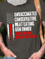 Χαμηλού Κόστους Ανδρικά 3D T-shirts-Ανδρικά Μπλουζάκι Cool πουκάμισο Γραφική Γράμμα Στρογγυλή Ψηλή Λαιμόκοψη Στάμπα Δρόμος Causal Κοντομάνικο Στάμπα Ρούχα Μοντέρνα Υψηλής Ποιότητας Κλασσικό Πρωτότυπο