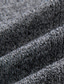 ieftine pulover cardigan pentru bărbați-Bărbați Pulover Pulover Cardigan Striat Tricotat Tricotat Culoare solidă Guler Cămașă De Bază Stilat Zilnic Concediu Îmbrăcăminte Iarnă Toamnă Negru Roșu Vin M L XL