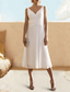 preiswerte Cocktailkleider-A-Linie Cocktailkleider Elegantes Kleid Formelle Hochzeitsgast Tee Länge Ärmellos V-Ausschnitt Chiffon mit gerafften einfarbigen Kleidern