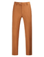 ieftine Pantaloni Chinos-Bărbați Costume chinez Pantaloni Pantaloni Buzunar Culoare solidă Respirabil Exterior Afaceri Casual Retro / vintage Oficial curcumă Trifoi Strech