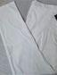 Χαμηλού Κόστους casual παντελόνι-Ανδρικά Λευκά παντελόνια Παντελόνια Τσέπη Ισιο πόδι Σκέτο Άνεση Αναπνέει Causal Καθημερινά Παραλία Μείγμα Βαμβακιού Βασικό Κλασσικό Λευκό Μαύρο Μικροελαστικό