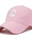abordables Sombreros de hombre-Hombre Sombrero Gorra de Béisbol Hebilla ajustable Rosa