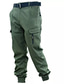 cheap Cargo Pants-Men&#039;s Tactical Cargo Pants Work Pants Stretch Wear-resistant trousers with multi pocket spring and autumn sports  outdoor elastic cuff joggers casual overalls camouflage pants without belt