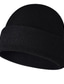 お買い得  メンズハット-男性用 帽子 ビーニー帽 アウトドア ストリート 日常着 ニット ピュアカラー 防風 ウォーム 高通気性 ブラック