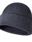 Χαμηλού Κόστους Ανδρικά καπέλα-Ανδρικά Καπέλο Με ραφές / Ριχτό ΕΞΩΤΕΡΙΚΟΥ ΧΩΡΟΥ Δρόμος Καθημερινή Ένδυση Πλεκτό Μονόχρωμες Αντιανεμικό Ζεστό Αναπνέει Μαύρο