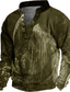 voordelige Grafische truien-Voor heren Uniseks Sweatshirt Stoppen Grafische prints Afdrukken Casual Dagelijks Sport 3D-afdrukken Streetwear Ontwerper Hoodies Sweatshirts Lange mouw Zwart Leger Groen