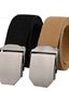 cheap Men&#039;s Belt-Men&#039;s Belt Cotton Designer Belts Outdoor Sports Outdoor Hiking Pure Color Black Army Green