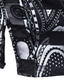 Χαμηλού Κόστους Ανδρικά πουκάμισα με στάμπα-Ανδρικά Πουκάμισο Καλοκαιρινό πουκάμισο Γραφική Κλασσικός γιακάς Μαύρο Βαθυγάλαζο Causal Καθημερινά Κοντομάνικο Ρούχα Απλός