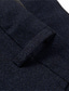 abordables Chinos-Hombre pantalones de traje Chinos Pantalones Pantalones Bolsillo Color sólido Comodidad Transpirable Negocio Casual Moda Formal Negro Gris Oscuro Elástico
