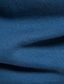 tanie sweter męski sweter-Męskie Sweter Robić na drutach Półgolf Jesień i zima Kolor czekoladowy Gwiazda niebieski S M L / Długi rękaw