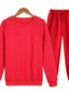 Χαμηλού Κόστους Basic Φούτερ με Κουκούλα-Ανδρικά Φόρμα Πουλόβερ Φως Χακί. Θαλασσί Βυσσινί Ανθισμένο Ροζ Κίτρινο Στρογγυλή Ψηλή Λαιμόκοψη Συμπαγές Χρώμα 2 τεμάχια Αθλήματα &amp; Ύπαιθρος Causal Streetwear Κομψό στυλ street / Χειμώνας / Χειμώνας