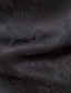 お買い得  ドレスシャツ-男性用 シャツ グラフィック ボランダウン ブラック ホワイト グリーン 結婚式 パーティー プリント 衣類 ファッション ビジネス シンプル エレガント