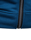 cheap Basic Hoodie Sweatshirts-Men&#039;s Full Zip Hoodie Jacket Dark Gray Navy Blue Black Hooded Solid Color Zipper Pocket Holiday Going out Weekend Streetwear Cool Casual Winter Clothing Apparel Hoodies Sweatshirts  Long Sleeve