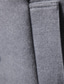 Χαμηλού Κόστους Ανδρικά Μπουφάν &amp; Παλτό-Ανδρικά Παλτό Παγώνι Κανονικό Φθινόπωρο Μονόχρωμες Τσέπη Στυλάτο Καθημερινό Καθημερινά Αργίες Εξόδου Αντιανεμικό Διατηρείτε Ζεστό Μαύρο Ανοιχτό Γκρι Σκούρο γκρι / Χειμώνας