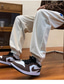 olcso Férfi alsónemű-sport melegítőnadrág férfi őszi személyiség hong kongi stílusú betűk high street retro amerikai dagály márka hip-hop tavaszi és őszi alkalmi hosszú nadrág