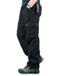 cheap Cargo Pants-Men&#039;s Cargo Pants Trousers Work Pants Multi Pocket Solid Color Comfort Breathable Casual Daily Streetwear Sports Fashion ArmyGreen Grass Green Micro-elastic