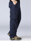 cheap Cargo Pants-Men&#039;s Cargo Pants Trousers Work Pants Multi Pocket Solid Color Comfort Breathable Casual Daily Streetwear Sports Fashion ArmyGreen Grass Green Micro-elastic