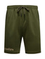 abordables Shorts décontractés-Homme Cordon Couleur Pleine Casual Vert militaire Kaki Micro-élastique