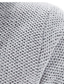 Недорогие кардиган мужской свитер-Муж. Вязаная ткань Кардиган Рельефный узор Вязать Туника Трикотаж Сплошной цвет Капюшон Классический Стиль на открытом воздухе Повседневные Одежда Зима Осень Черный Винный S M L