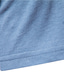 お買い得  メンズカジュアルTシャツ-男性用 Ｔシャツ Ｔシャツ 純色 クルーネック ストリート 日常 半袖 トップの デザイナー カジュアル ファッション 快適 ホワイト ブラック ブルー / ビーチ