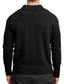 cheap Men&#039;s Pullover Sweater-Men&#039;s Sweater Pullover Sweater Ribbed Knit Cropped Knitted Solid Color V Neck Basic Stylish Outdoor Daily Clothing Apparel Winter Fall Black Blue M L XL / Cotton / Long Sleeve / Weekend / Long Sleeve