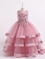 cheap Party Dresses-Kids Girls&#039; Dress Solid Colored Sleeveless Wedding Party Princess Beautiful Cotton A Line Dress Summer Spring 3-12 Years bule Cameo brown White