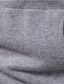 voordelige pullover voor heren-Voor heren Trui Trui Hoodie Geribd breien Gecoupeerd Gebreid Effen Kleur Capuchon Basic Stijlvol Buiten Dagelijks Kleding Winter Herfst Zwart Wijn M L XL