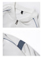 olcso Alapvető darabok – kapucnis pulóverek-2022 tavaszi és őszi új állvány gallér színe hozzáillő cipzáras pulóver alkalmi varrás kardigán all-match japán egyetemi stílusú kabát trend