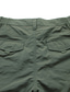 Χαμηλού Κόστους Στρατιωτικά παντελόνια-Ανδρικά Παντελόνια με τσέπες Παντελόνια Παντελόνι εργασίας Ελαστική μέση Πολλαπλή τσέπη Συμπαγές Χρώμα Άνεση Αναπνέει Causal Καθημερινά Streetwear Αθλήματα Μοντέρνα Πράσινο του τριφυλλιού Μαύρο