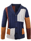 ieftine pulover cardigan pentru bărbați-Bărbați Pulover Cardigan vafelă Tricotat Decupată Tricotat Culoare solidă Stil Nautic De Bază Stilat În aer liber Zilnic Îmbrăcăminte Iarnă Toamnă Bleumarin M L XL