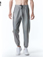abordables pantalones casuales-Hombre Persona que practica jogging Pantalones Pantalones casuales Pantalones de lentejuelas Correa Cintura elástica Cuadrícula / Cuadros Ligero Fiesta Club nocturno Luces de discoteca Moda Ropa de