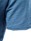 preiswerte Lässige T-Shirts für Herren-Herren Tee T Shirt Hemd Graphic Einfarbig V Ausschnitt Täglich Kurzarm Schlank Oberteile Basic Strassenmode Weiß Schwarz Hellgrau / Sommer / Frühling / Sommer