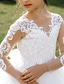 abordables Vestidos de dama de honor-Vestido de Baile Largo Flores Niña Vestido de Primera Comunión Niñas Bonito Vestido de Prom Satén con Encaje Mini Novia Ajuste Congelado 3-16 Años vestido para impresionar 2025