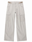 cheap Cargo Pants-Men&#039;s Cargo Pants Trousers Multi Pocket Straight Leg Plain Comfort Breathable Casual Daily Streetwear Cotton Blend Sports Fashion Black Beige Micro-elastic