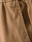 baratos Calças Jogger-Calças cargo masculinas cintura elástica vários bolsos calças compridas casuais inelásticas cor sólida esportes ao ar livre cintura média exército verde preto cáqui azul marinho s m l xl xxl
