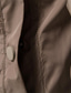levne Pánské bundy a kabáty-pánská bunda s kapucí turistická bunda turistická větrovka outdoor zateplená voděodolná větruodolná rychleschnoucí vrchní oblečení trenčkot top lyžování lyže / snowboard rybaření khaki zelená černá