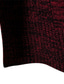 billige cardigan sweater til mænd-Herre Bluse Cardigan Sweater Rillet Strikke Tunika Strikket Helfarve V-hals Basale Stilfuld udendørs Daglig Tøj Vinter Efterår Sort Vin S M L