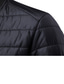 ieftine Jachete Puf &amp; Fâșuri Bărbați-palton obișnuit căptușit pentru bărbați jachetă cu potrivire obișnuită culoare uni vin negru bleumarin
